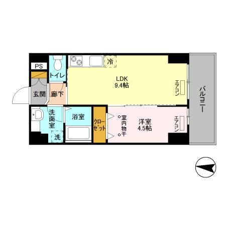 フェリス　コートの間取り