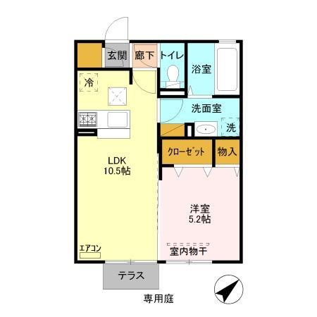 リジェールの間取り