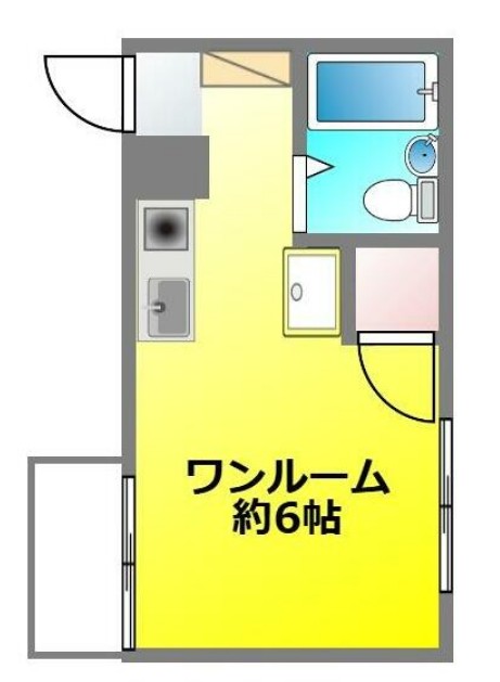 富士見ハイツⅠの間取り