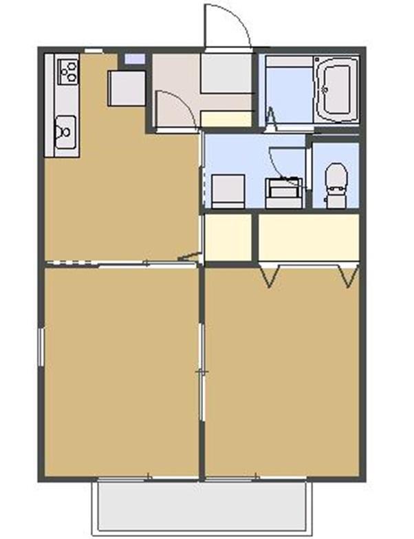 ハニーハイムの間取り