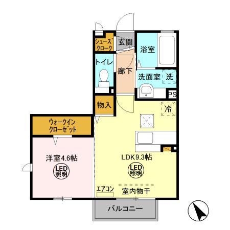 グランシャリオIIの間取り