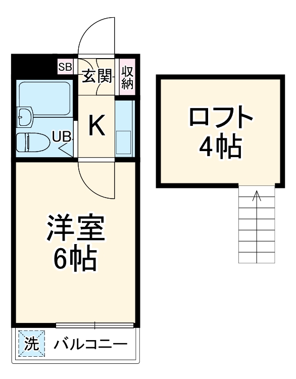 ベルヴィラ狭山の間取り