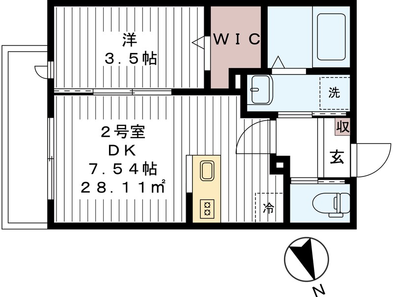 Sprout八潮の間取り