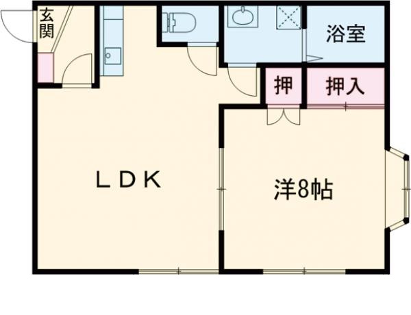サンライズ福甚の間取り