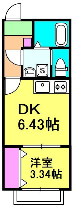 リロアン新松戸の間取り