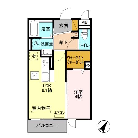 モアニおおたかの間取り