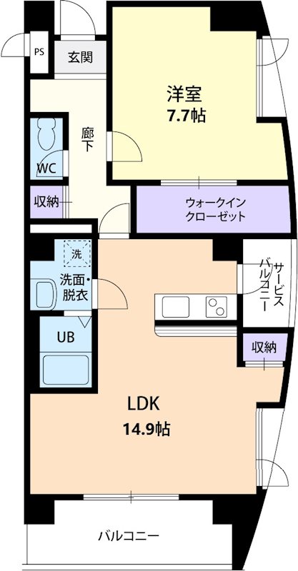 プライムヒルズの間取り