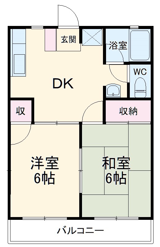 ファミール井上の間取り