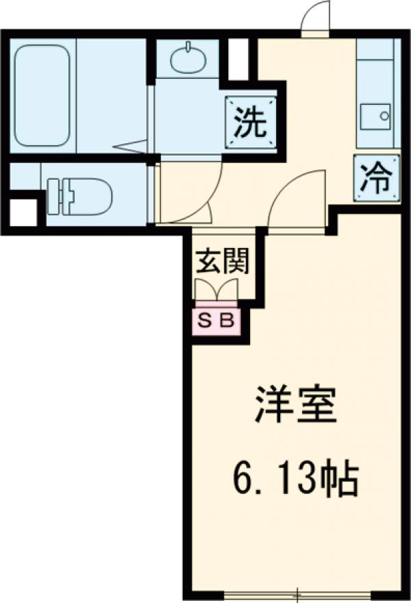 FABRIC三鷹の間取り