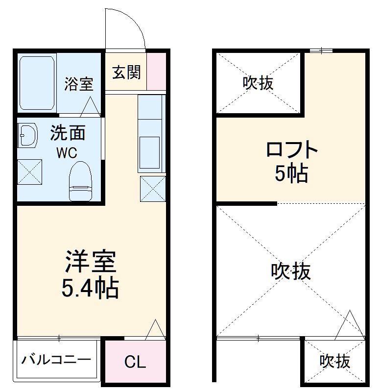 Jeunesse石場 (ジュネスイシバ)の間取り