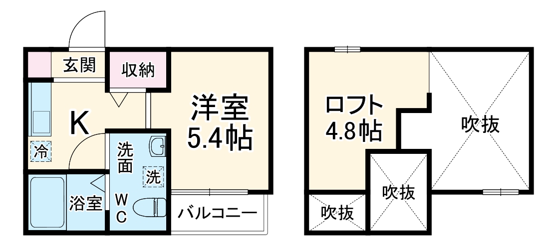 ロッカフォルテの間取り