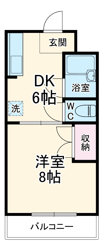 サンフラワーⅠの間取り