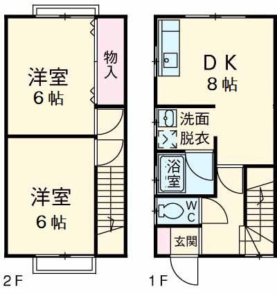 アイティーオー川島の間取り