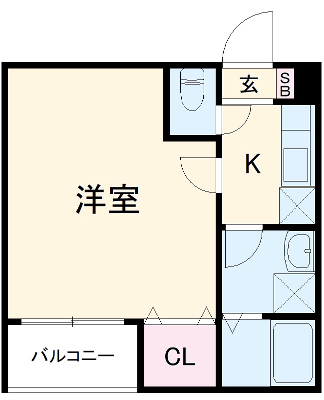 Cuore TXの間取り