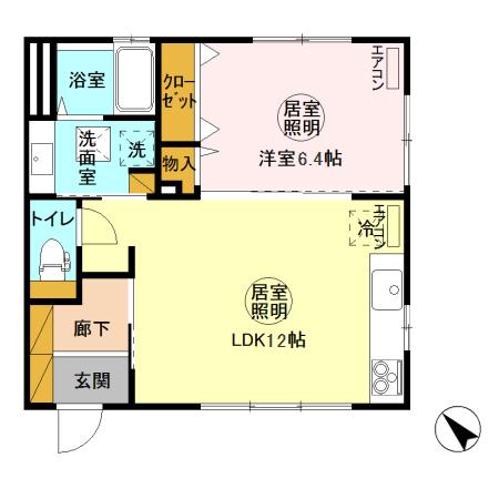 はついし東館の間取り