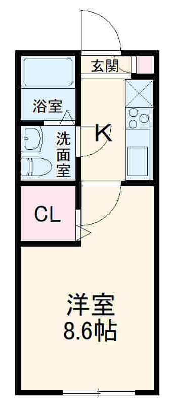 流山-PS1の間取り