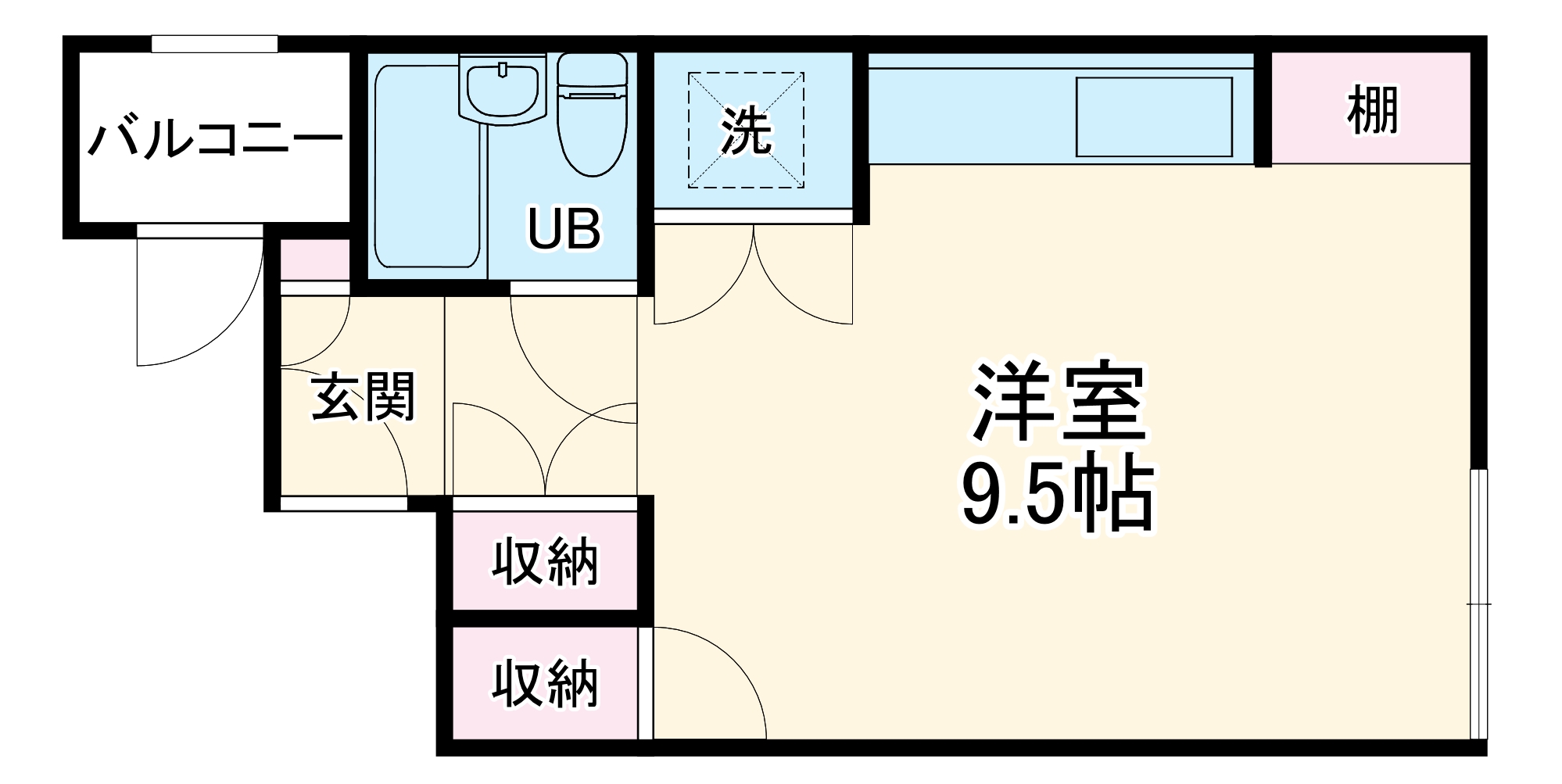 ハーツアベニューの間取り