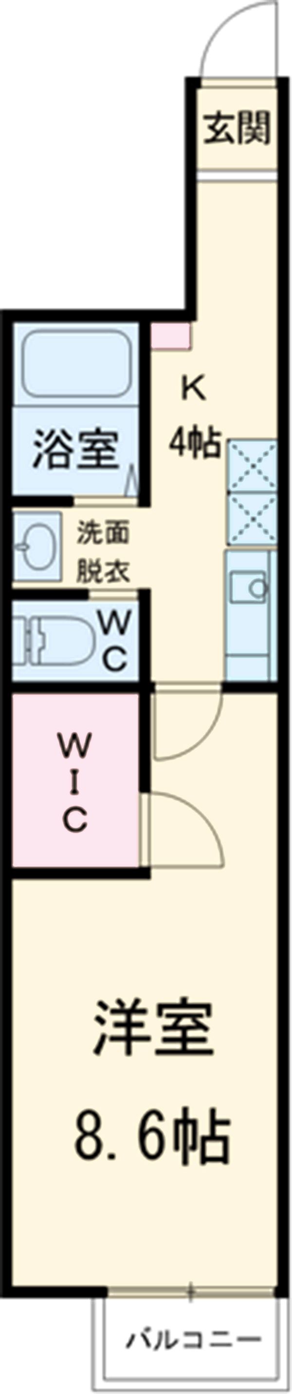 メゾンアスカの間取り