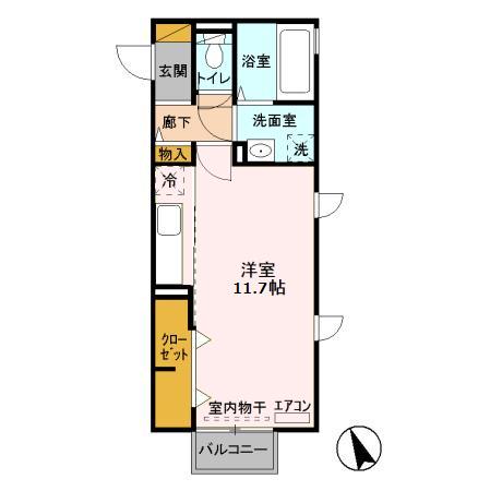 シャルマン Cの間取り