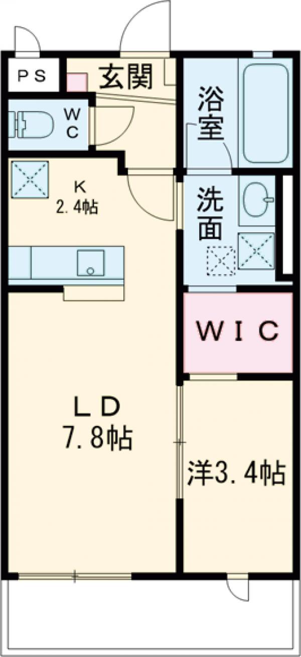 ブランクロスⅦの間取り