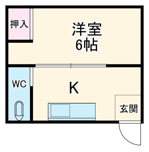 松山荘の間取り
