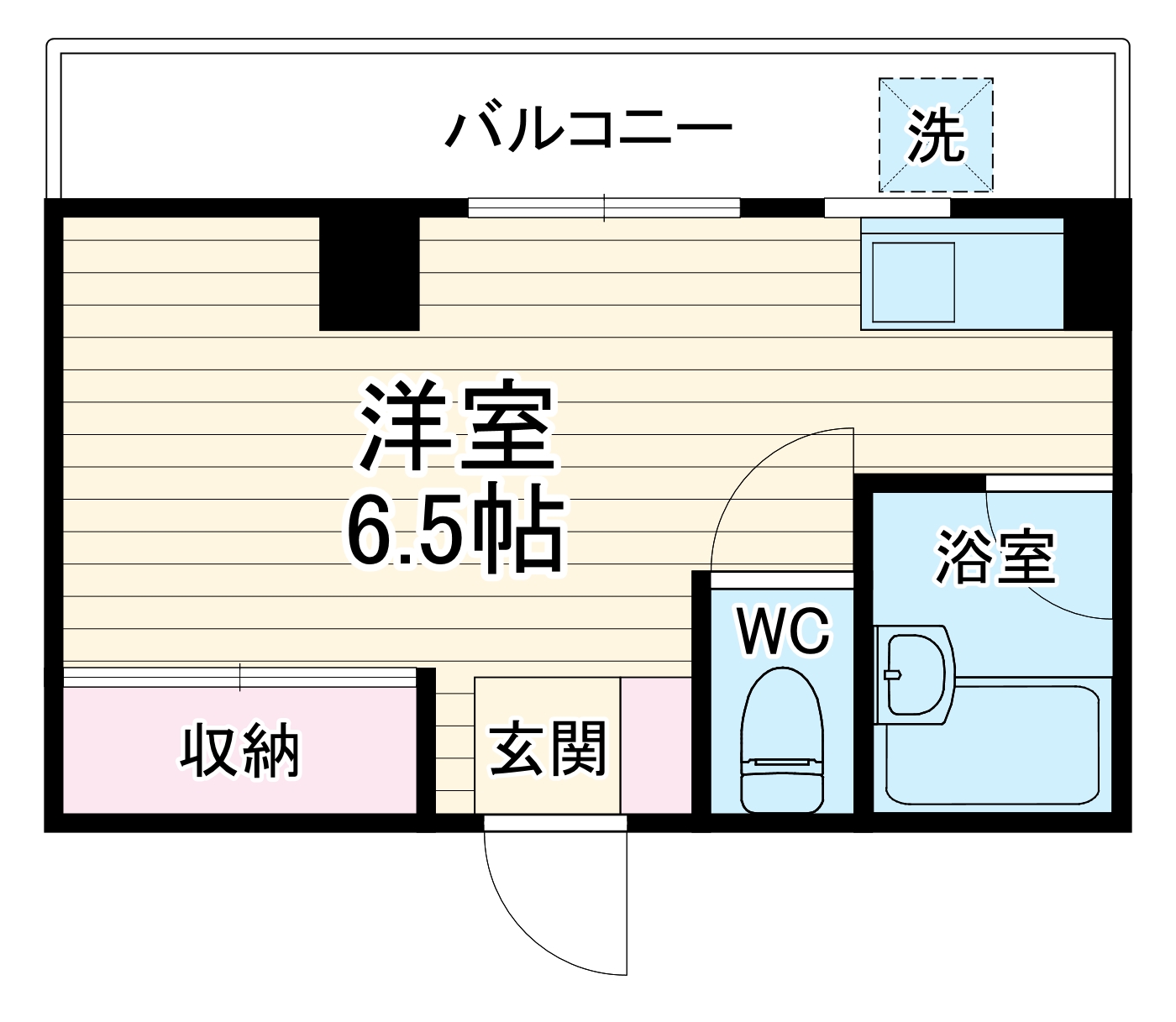 トップヒルズ中里の間取り