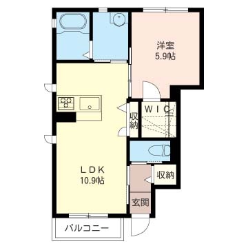 Casa RegioBの間取り