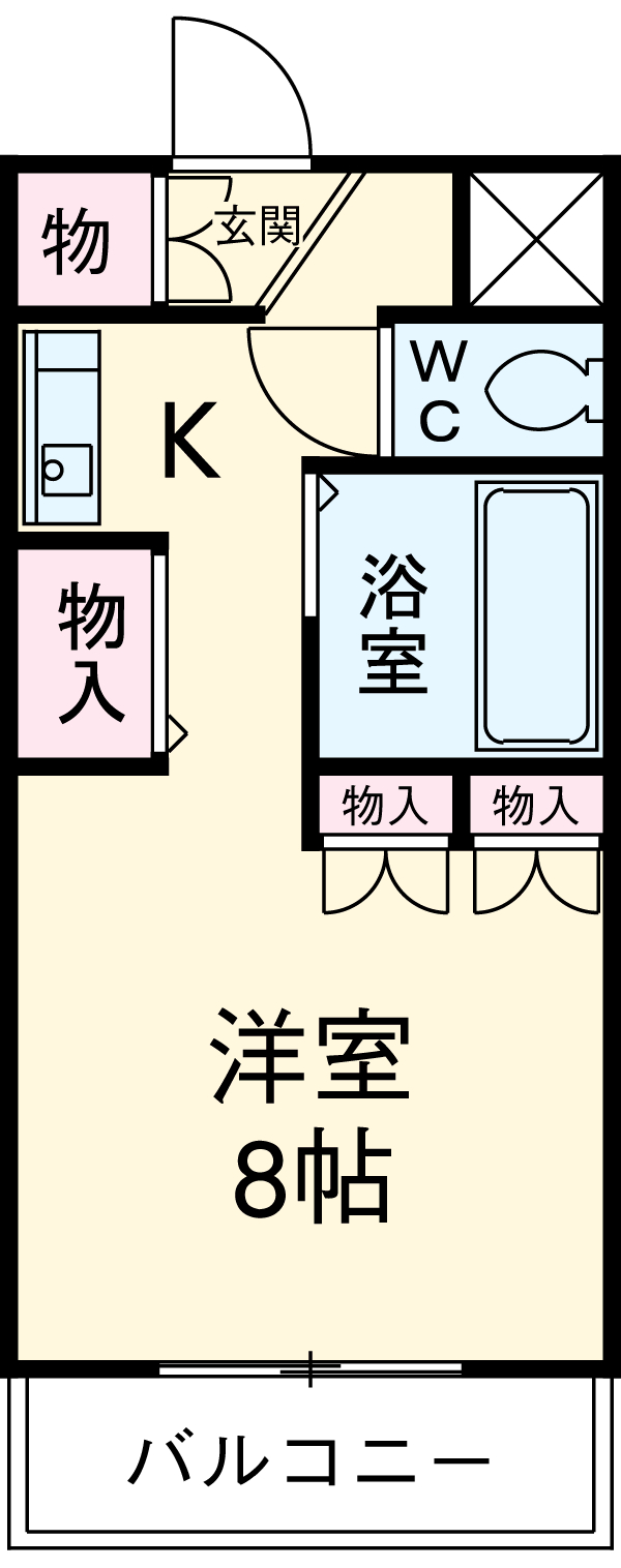 ステップⅧの間取り