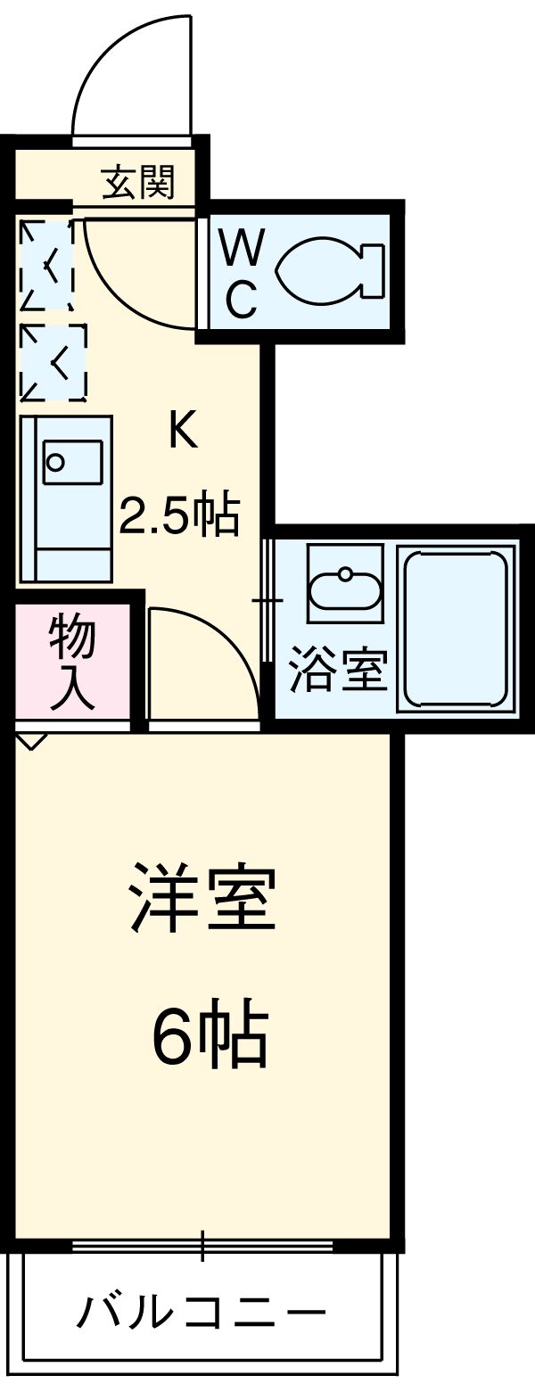 エトワール志茂の間取り