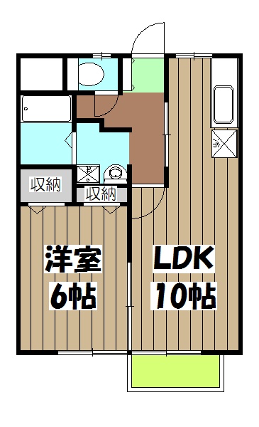 ハイツ吉田の間取り