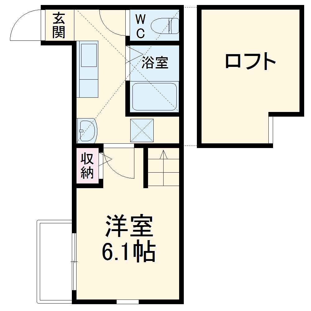 LibertaNextの間取り