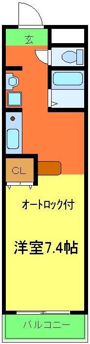 F・Kマンションの間取り