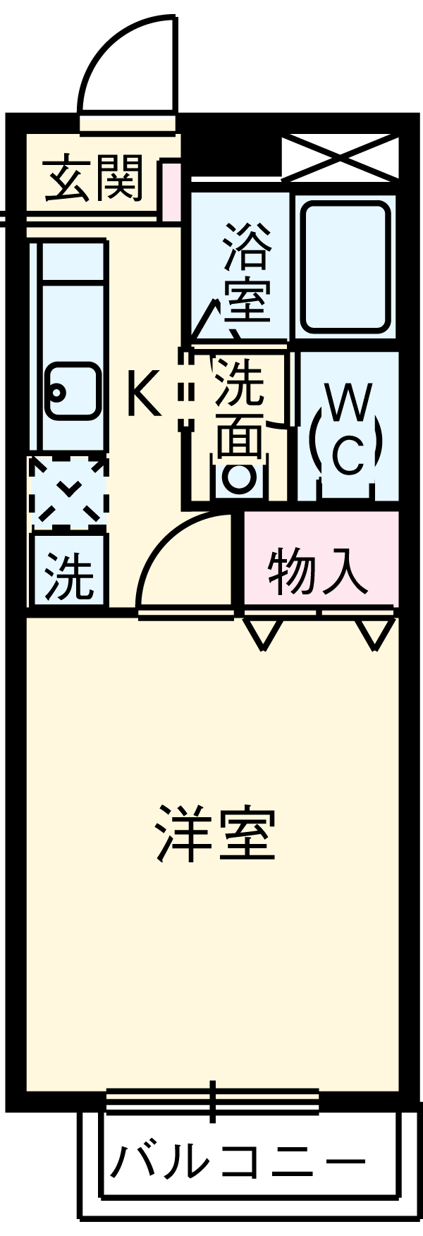 ビューテラス国吉田の間取り