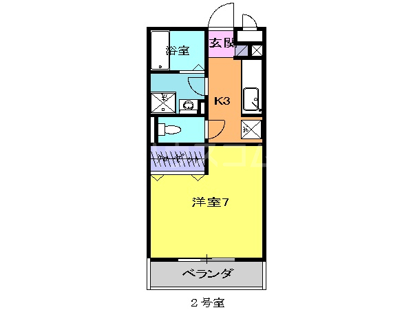 リフレさつきの間取り