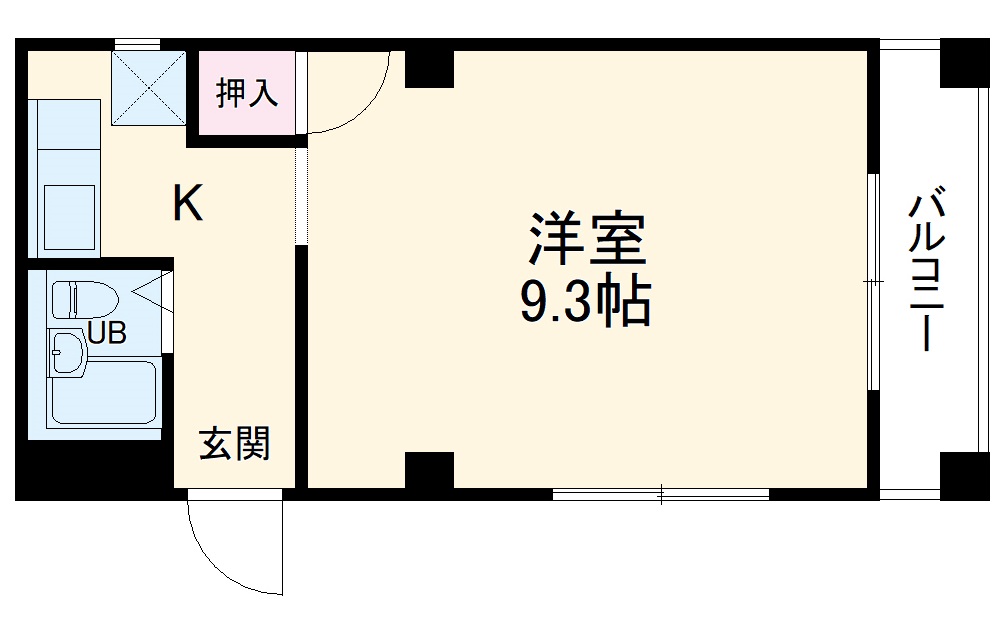 セントラルハイツ本山の間取り