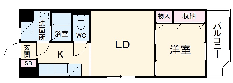 メゾン・ドゥ・クレールの間取り
