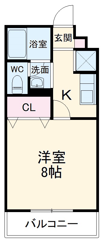 マンション風香の間取り
