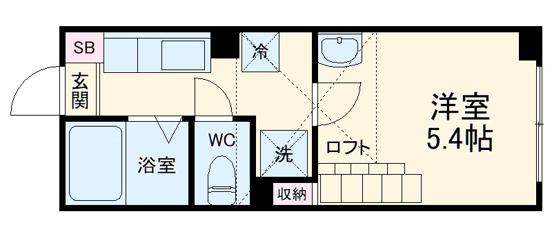 イーストフォートの間取り