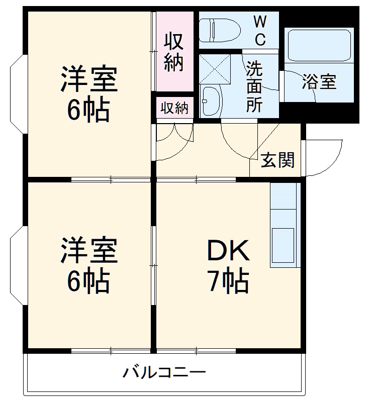 メゾン・シャルマンの間取り