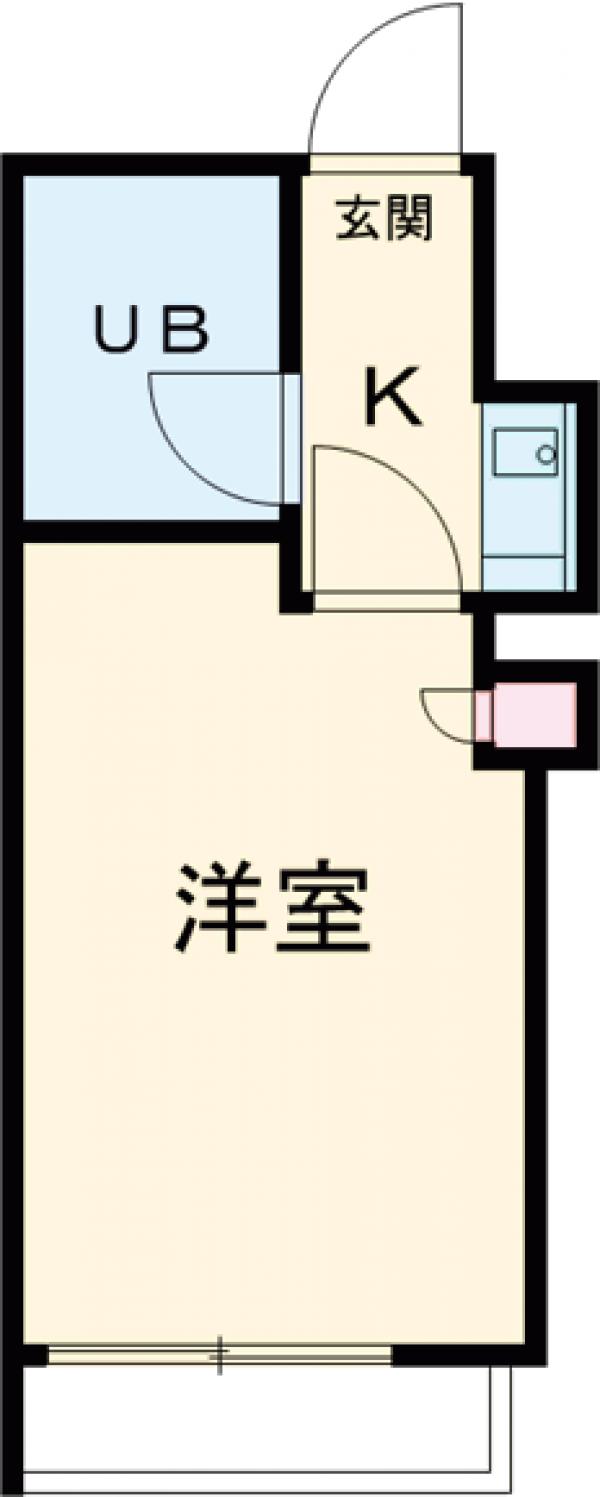 メゾンフレールの間取り