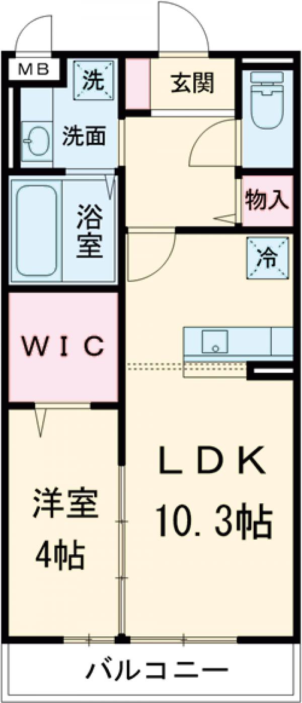 Ｌａ　ｍａｉｓｏｎ　ｄｅ　ＢＶの間取り