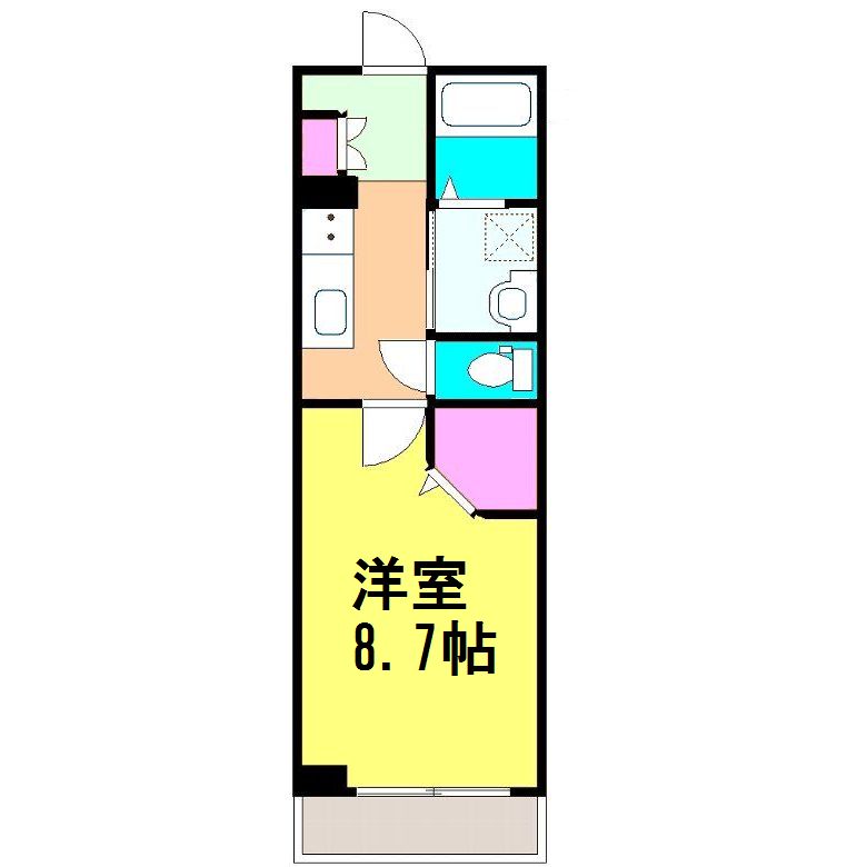 コンフォーザの間取り