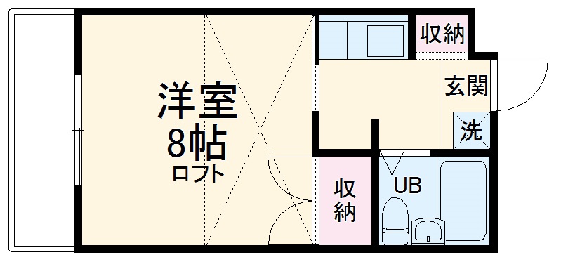 コナビック上西の間取り