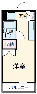 キャンパスシティー弥生の間取り