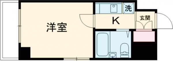 メゾン・ド・南大塚No.1の間取り