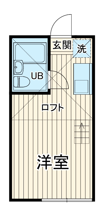 ユナイトステージ六浦壱番館の間取り