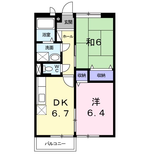 アルゴハイツの間取り