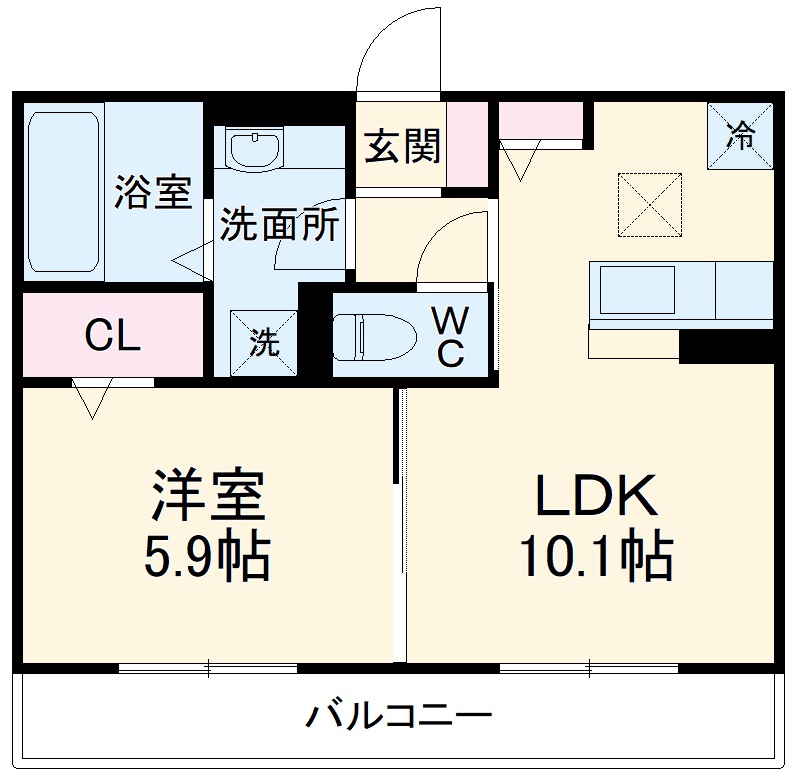 フェリーチェの間取り