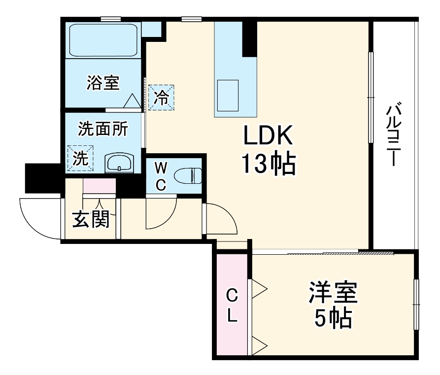 ライム海老塚の間取り