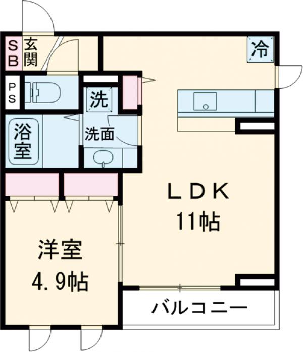 アーク大岡山の間取り